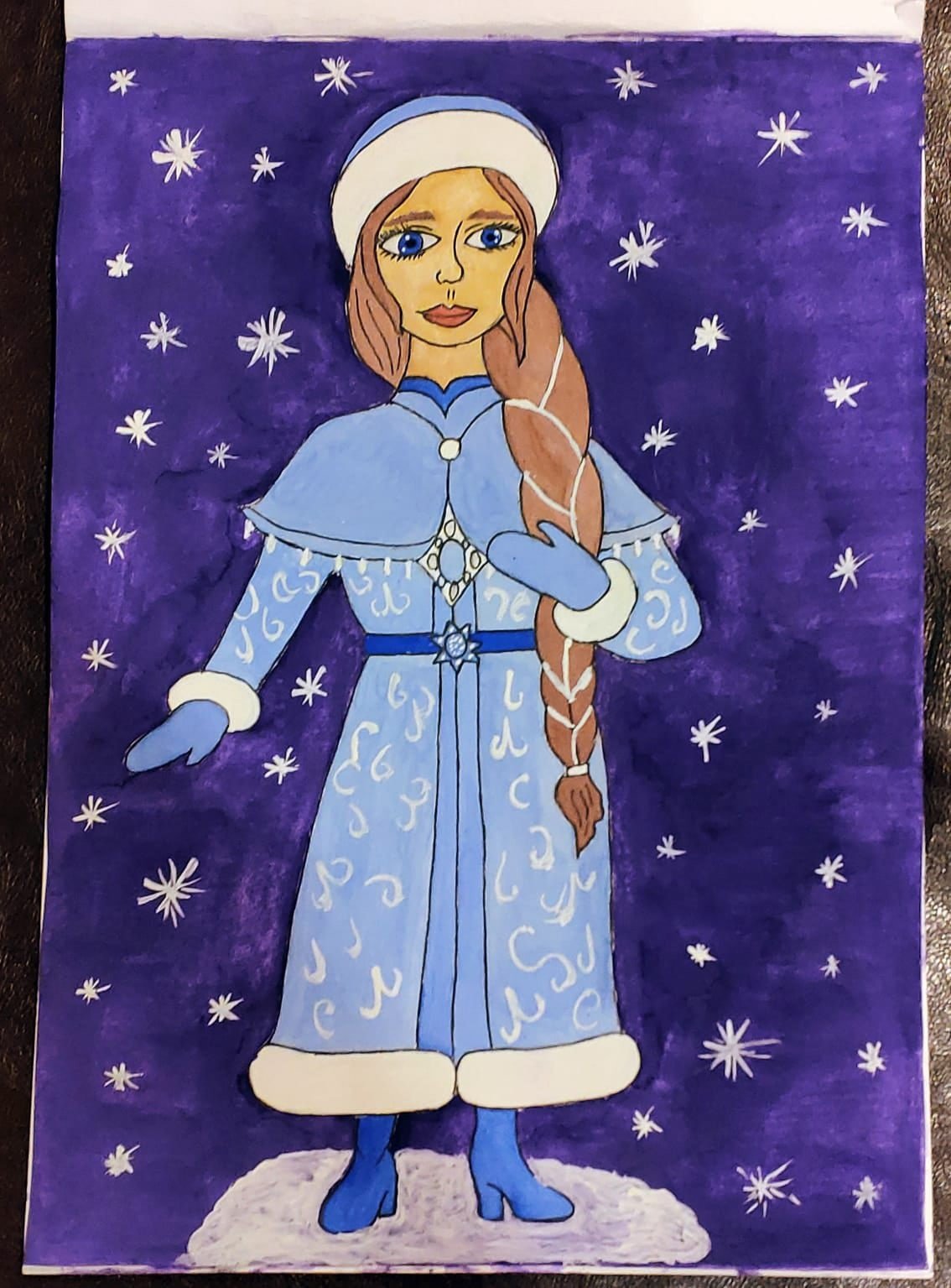 Снегурочка Векторная Графика