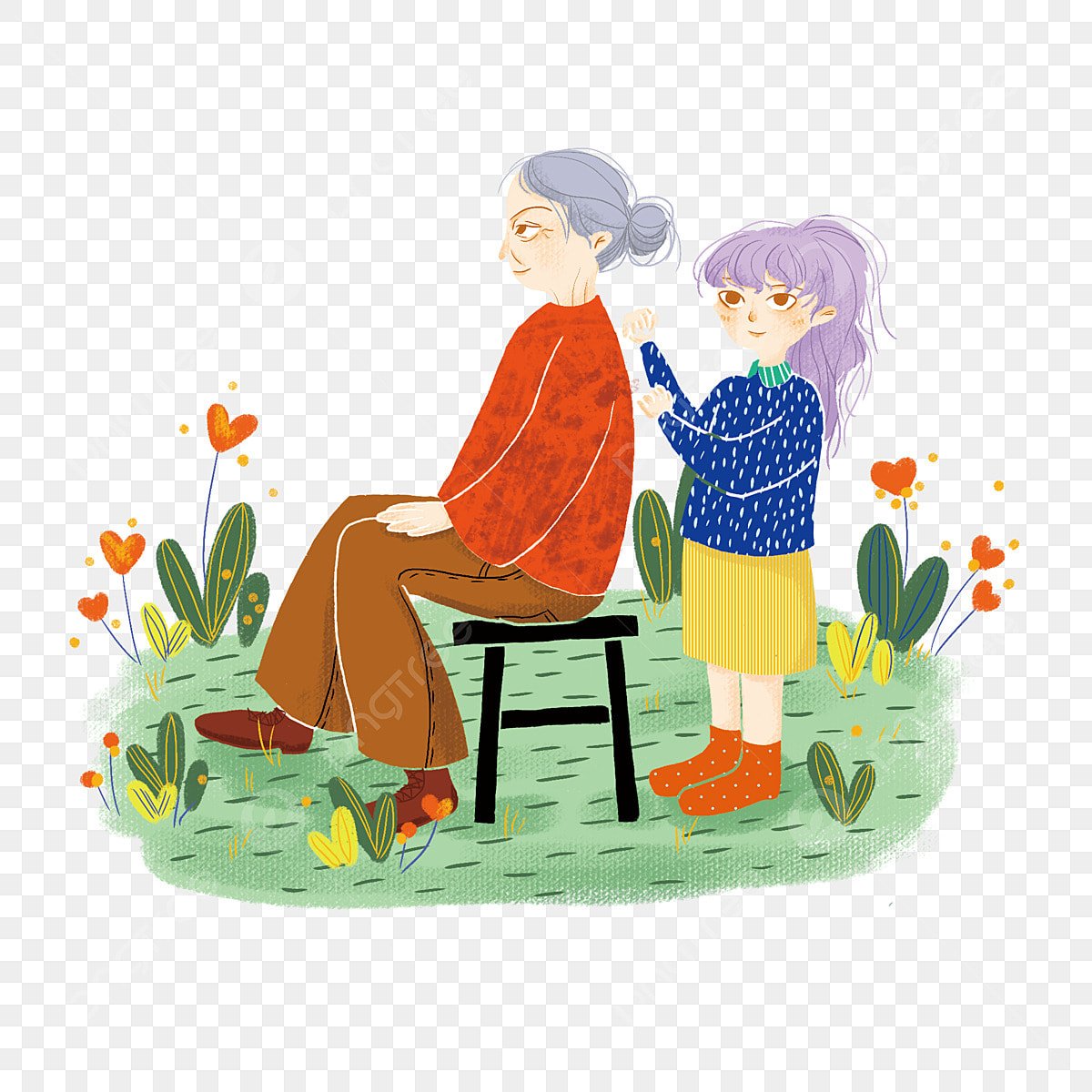 Забота иллюстрация