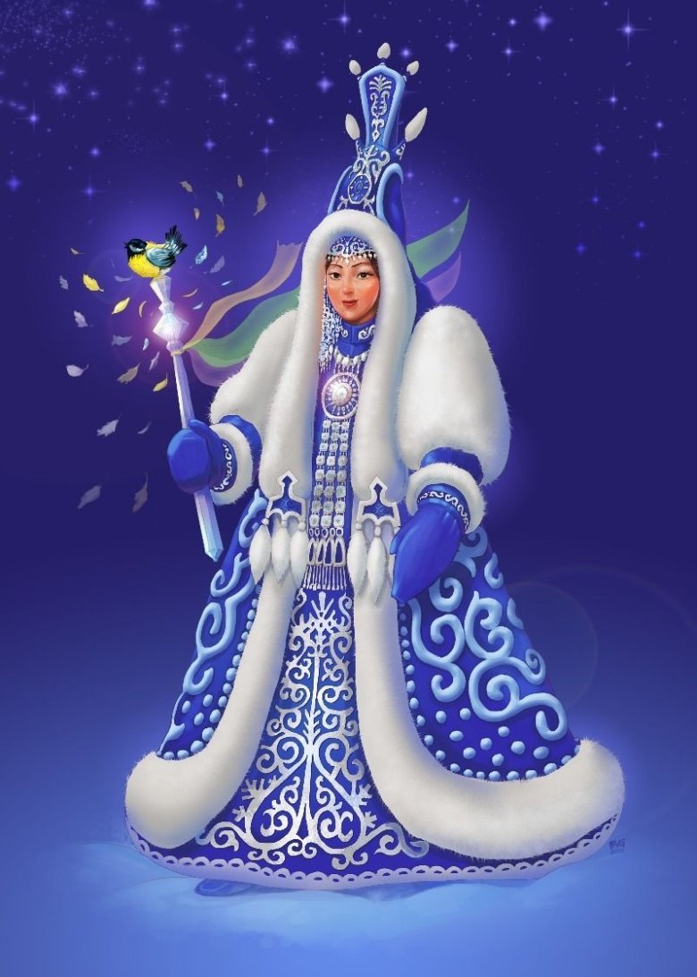 Лицо Снегурочки