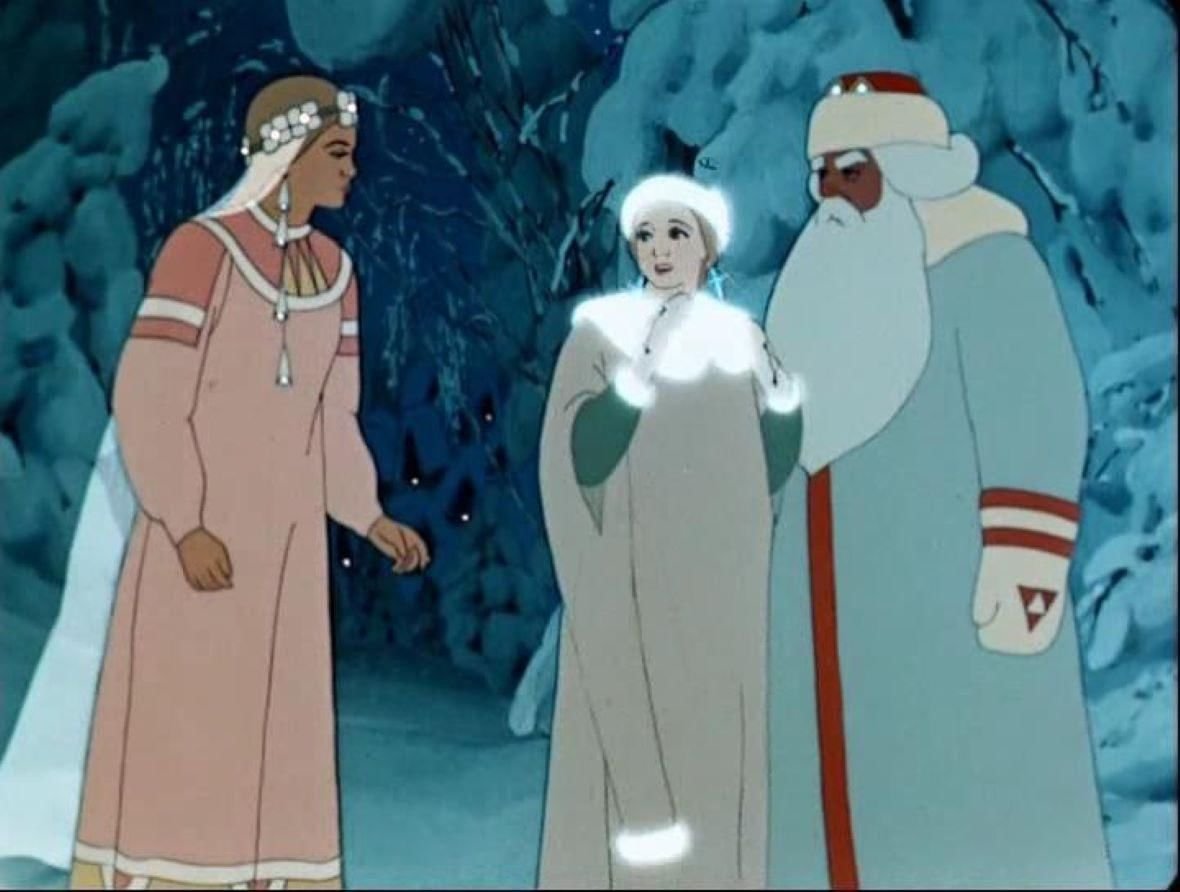 Плакат вырубной Снегурочка