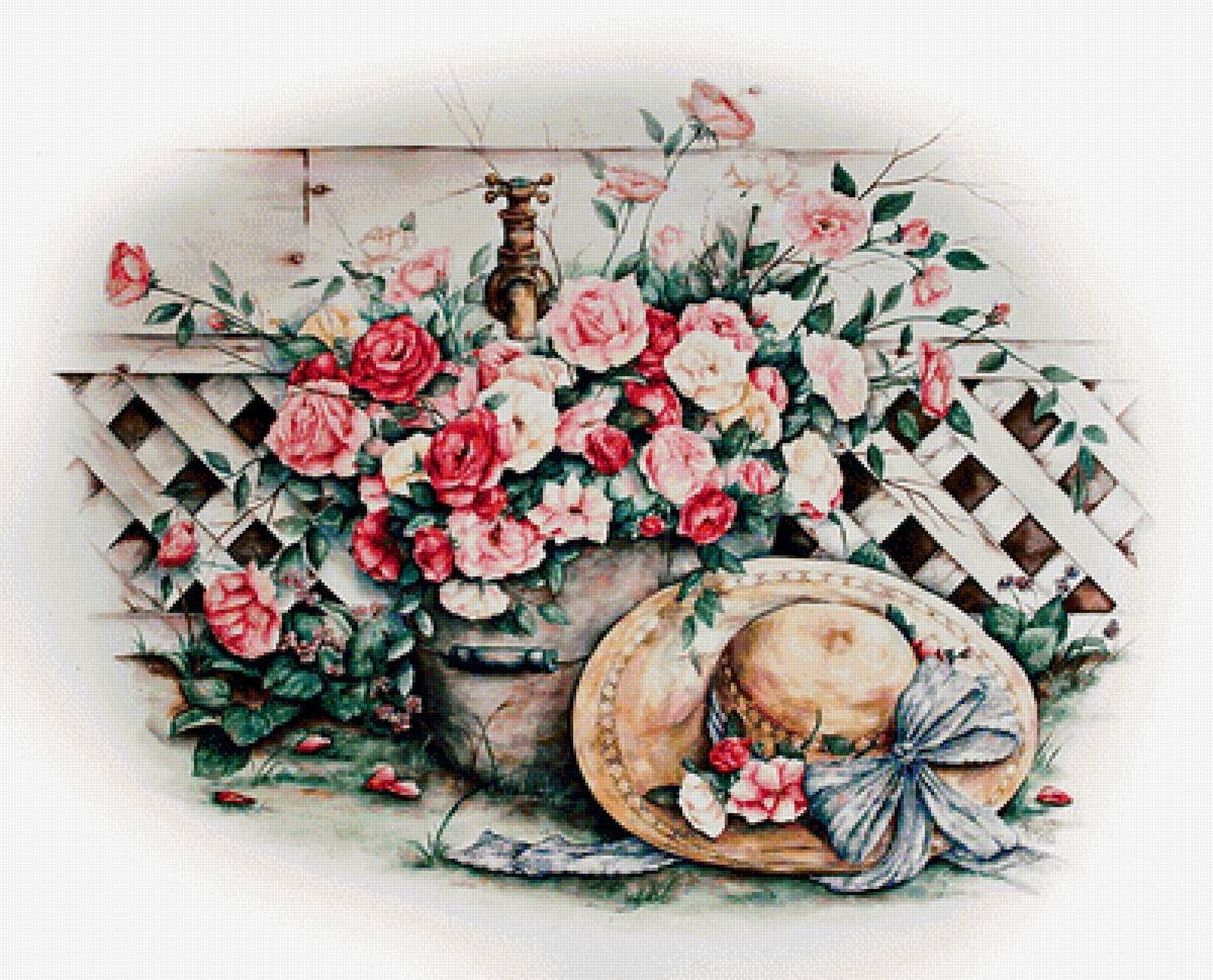 Paula Vaughan вышивка