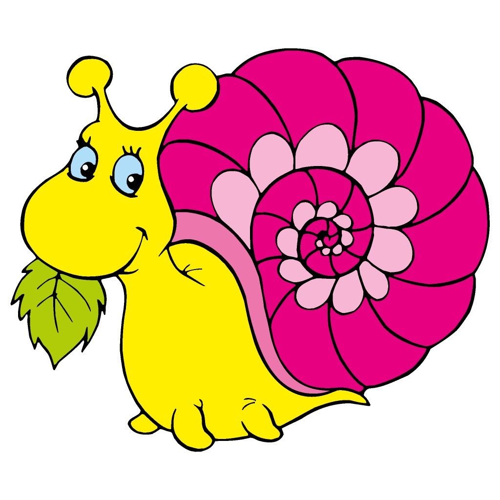 Улитка картинка для детей