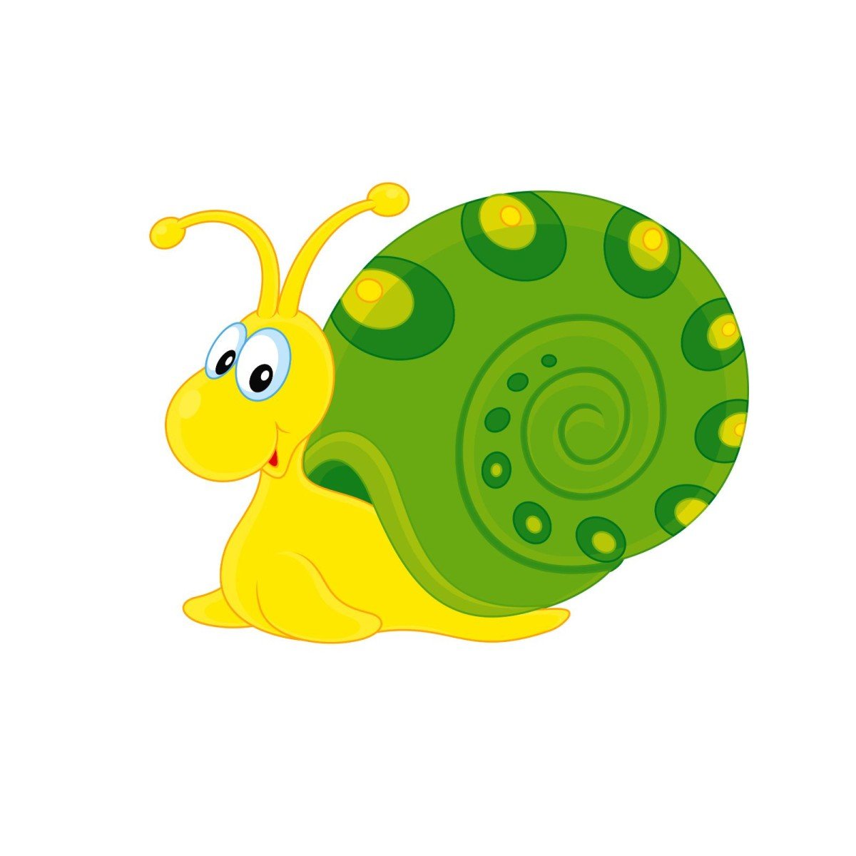 Clipart a Slow Snail going