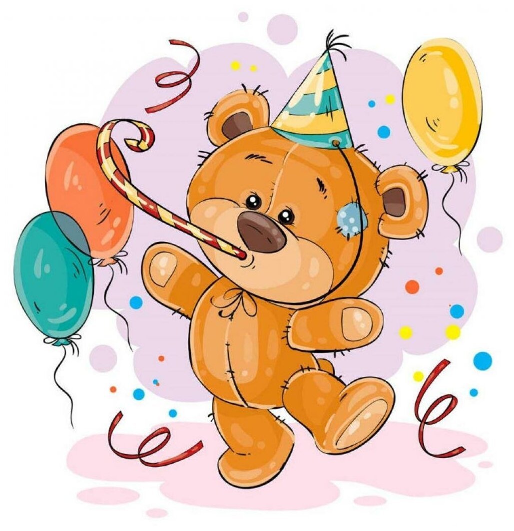 Медвежонок мультяшный