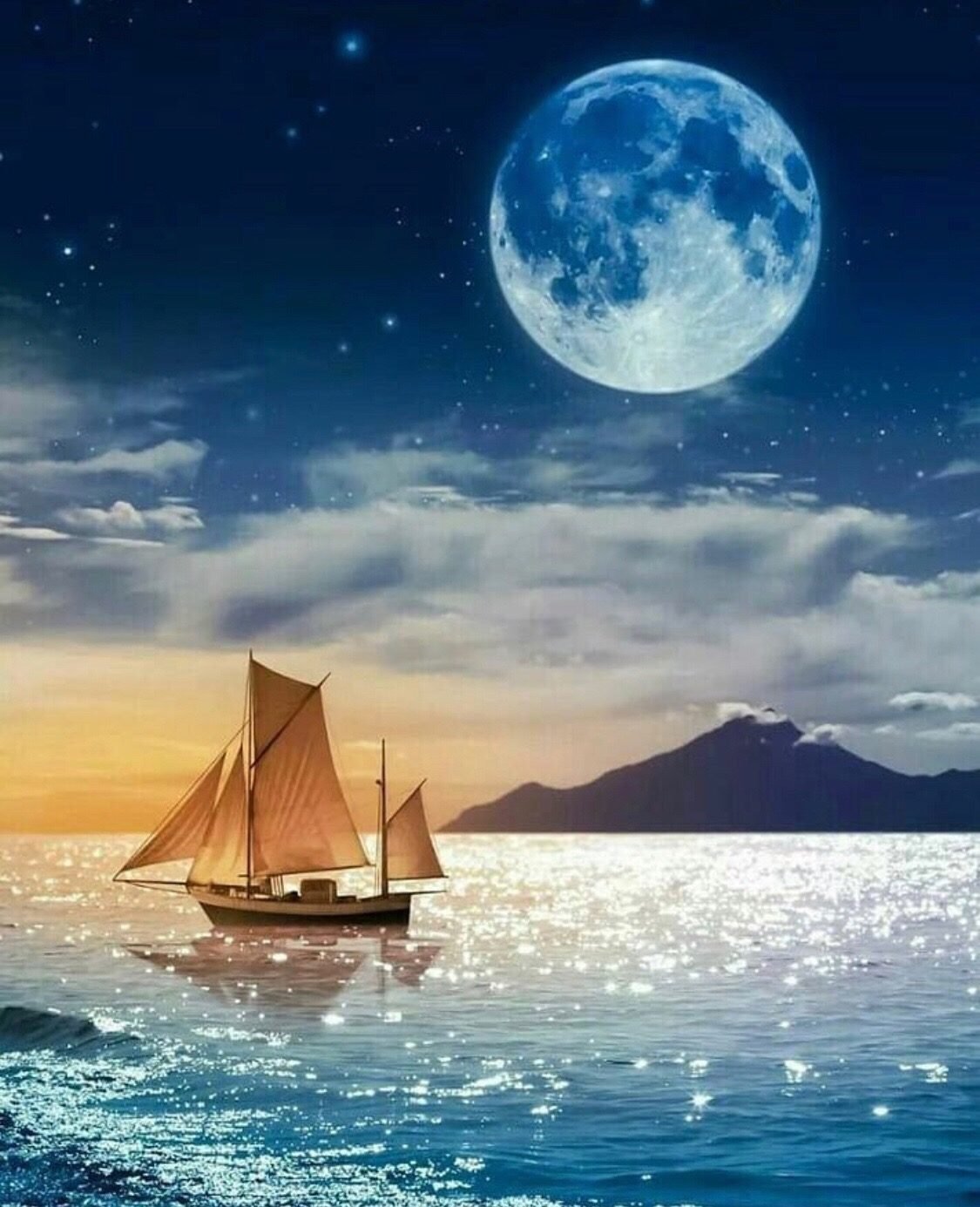 Открытки спокойной ночи на английском языке