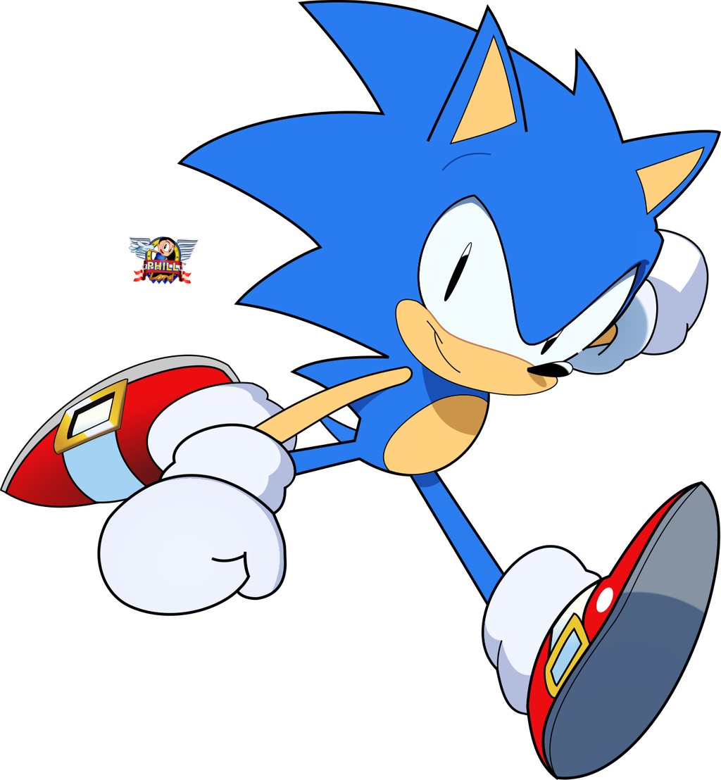 Соник рисунок