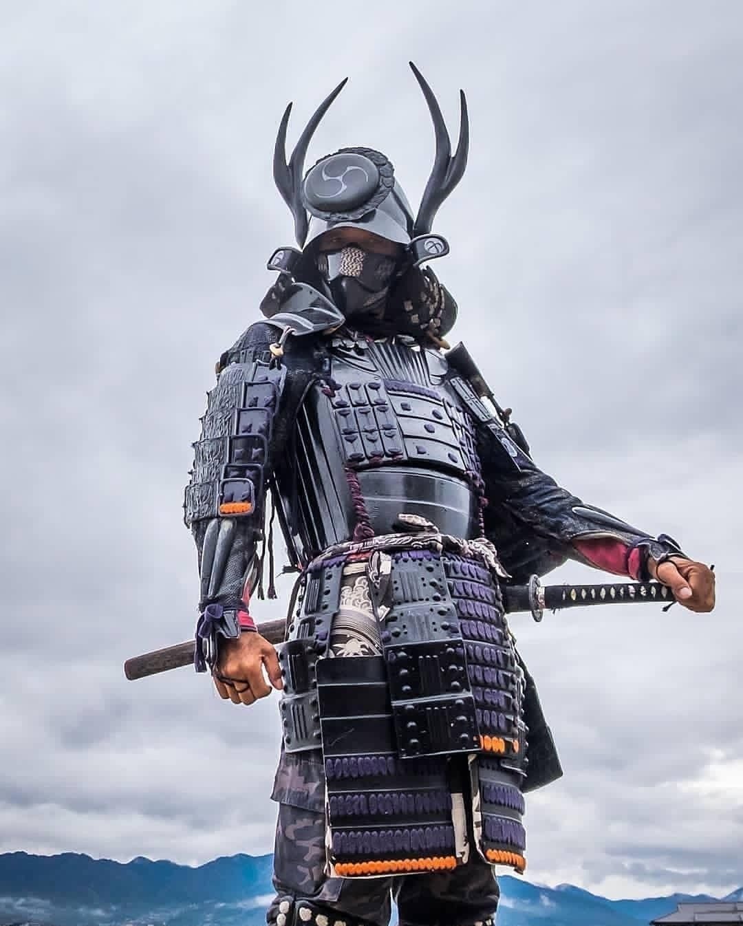 Сакура тату Самурай Самурай