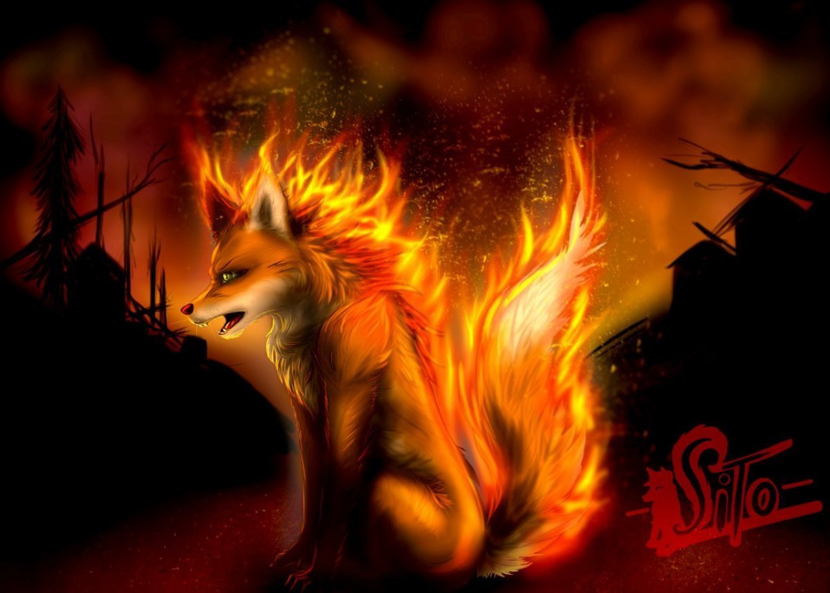 Семаргл Огненный волк