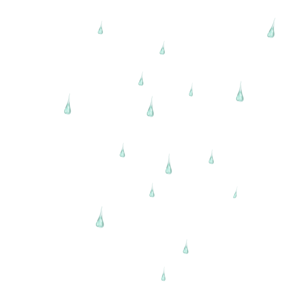 Капли дождя для фотошопа