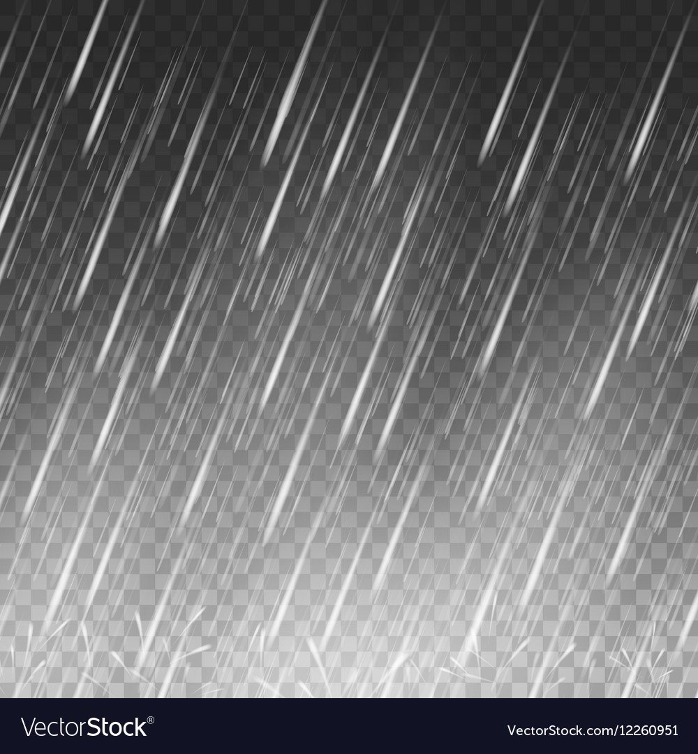 Туча с каплями дождя