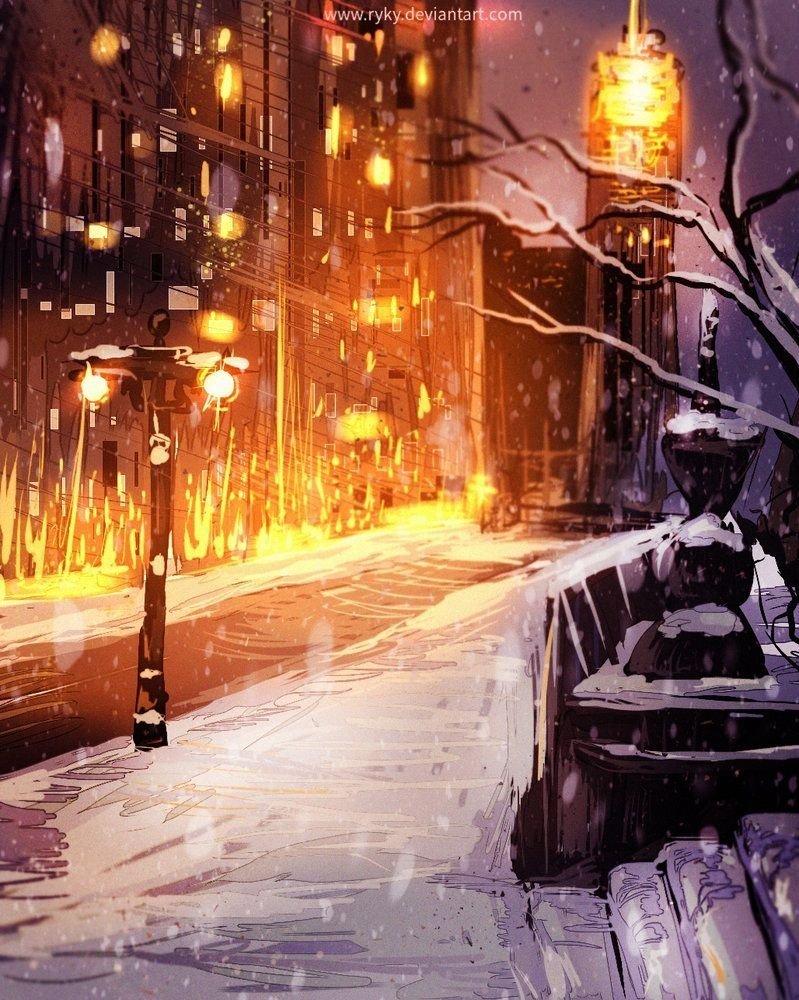 Зимние арты