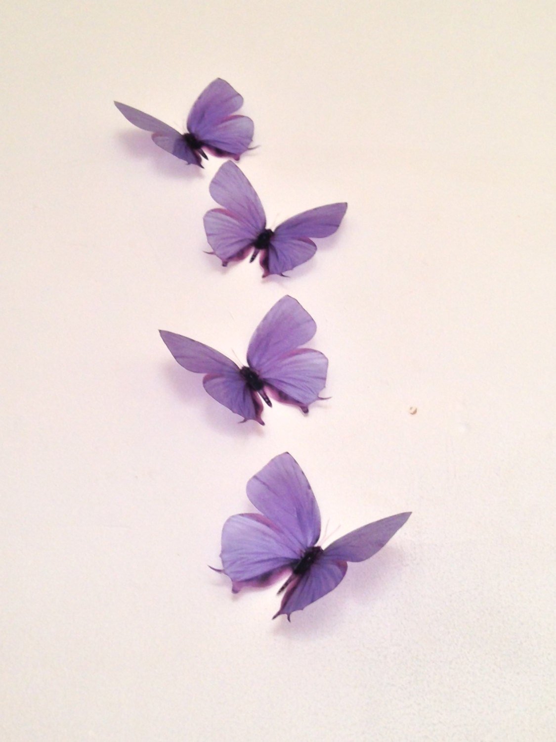 Фиолетовые бабочки Эстетика