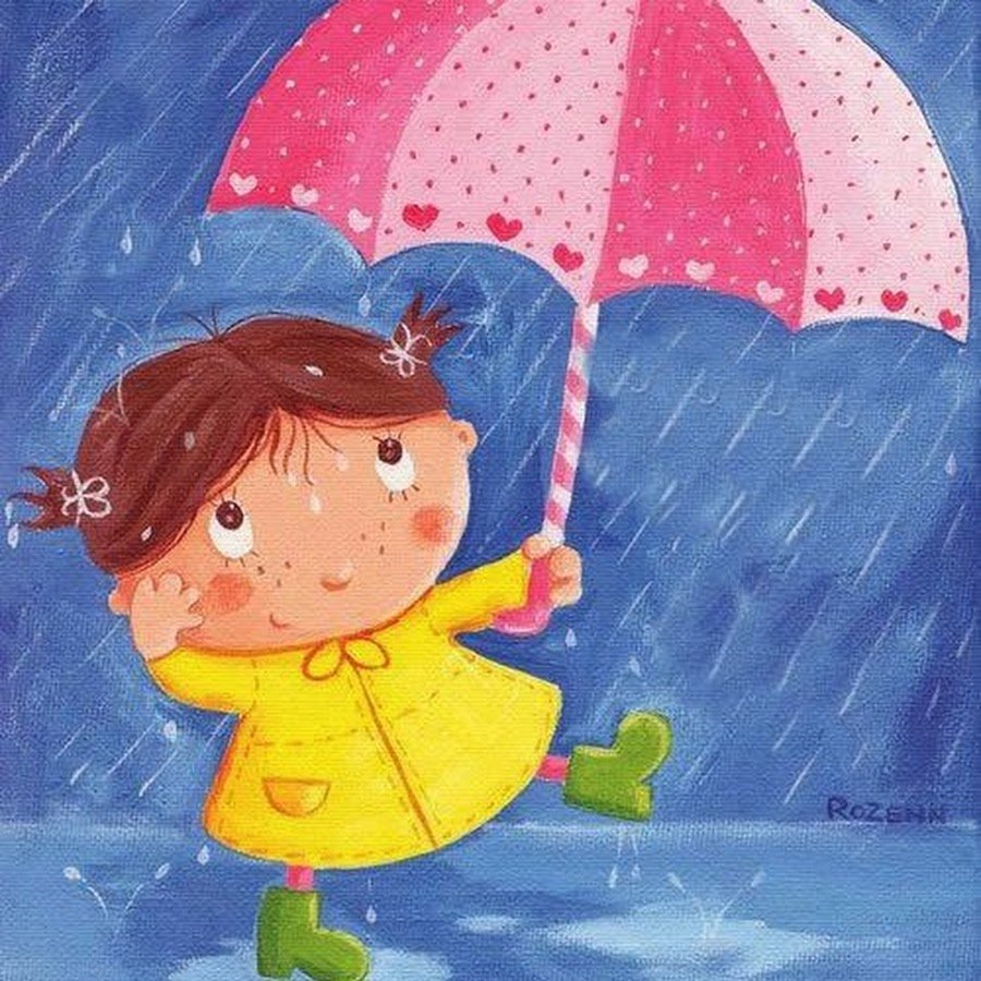 Девочка с зонтиком