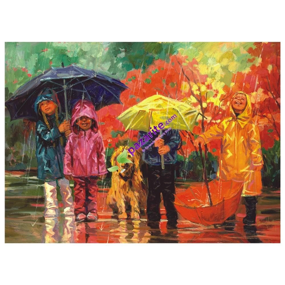 Осенний дождь для детей