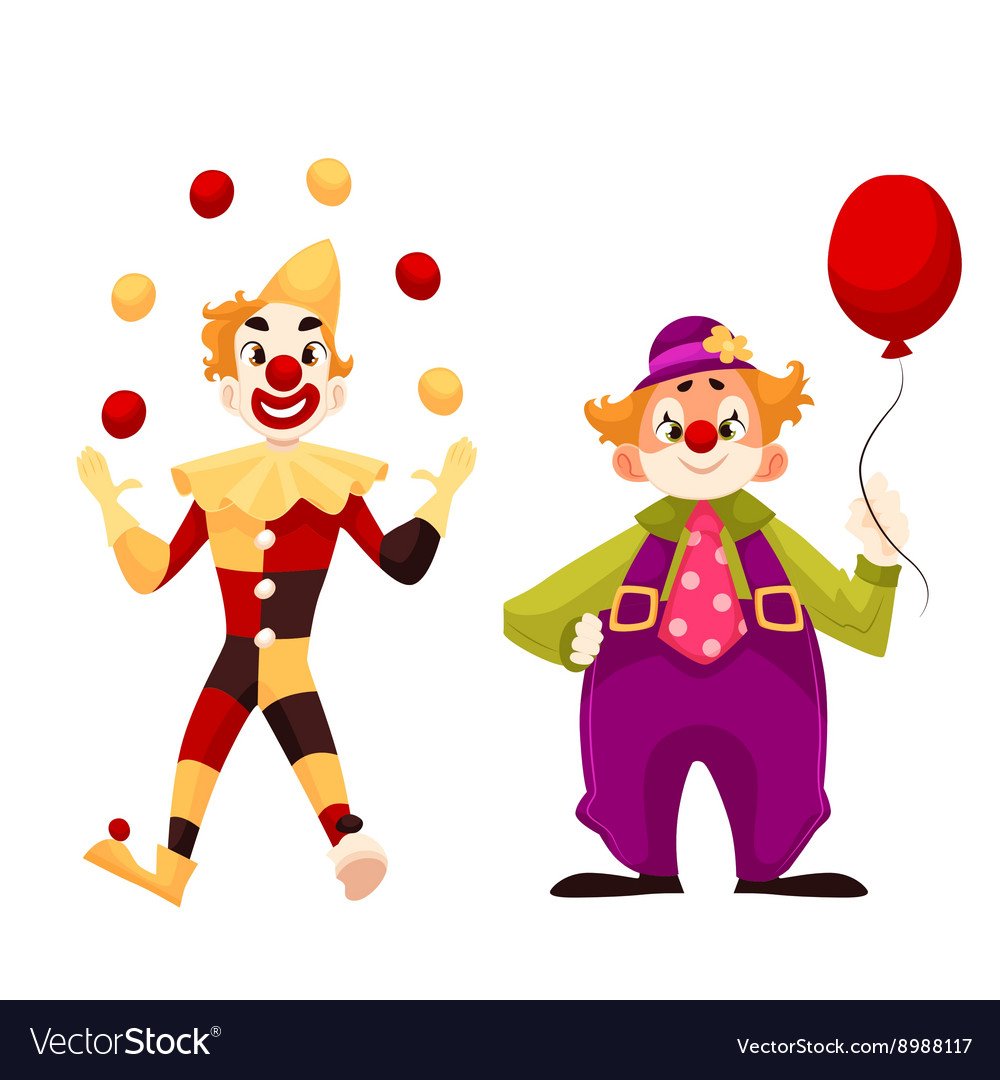 Клоуны большие и маленькие