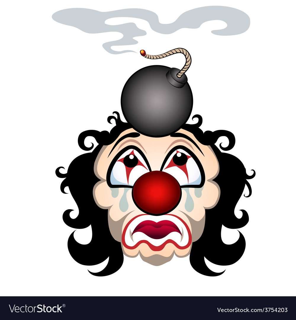 Грустный клоун Смайл