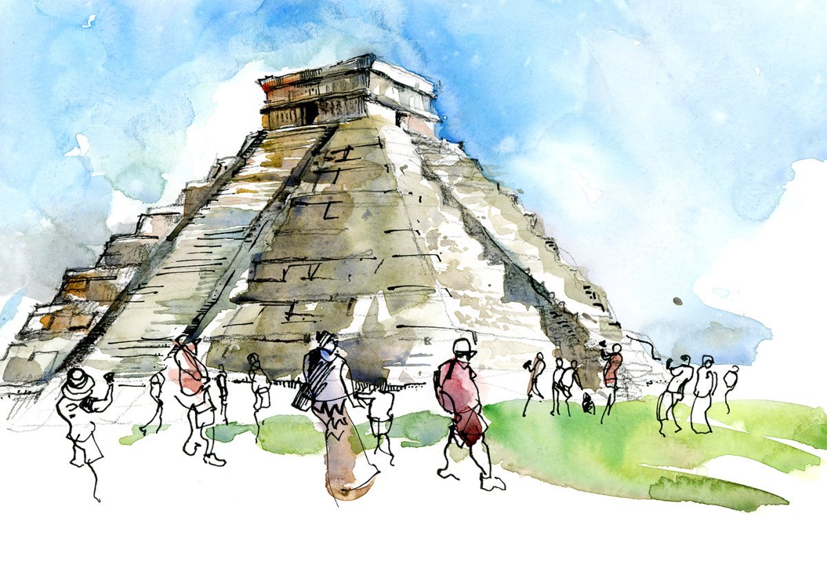 Стройка пирамиды Хеопса