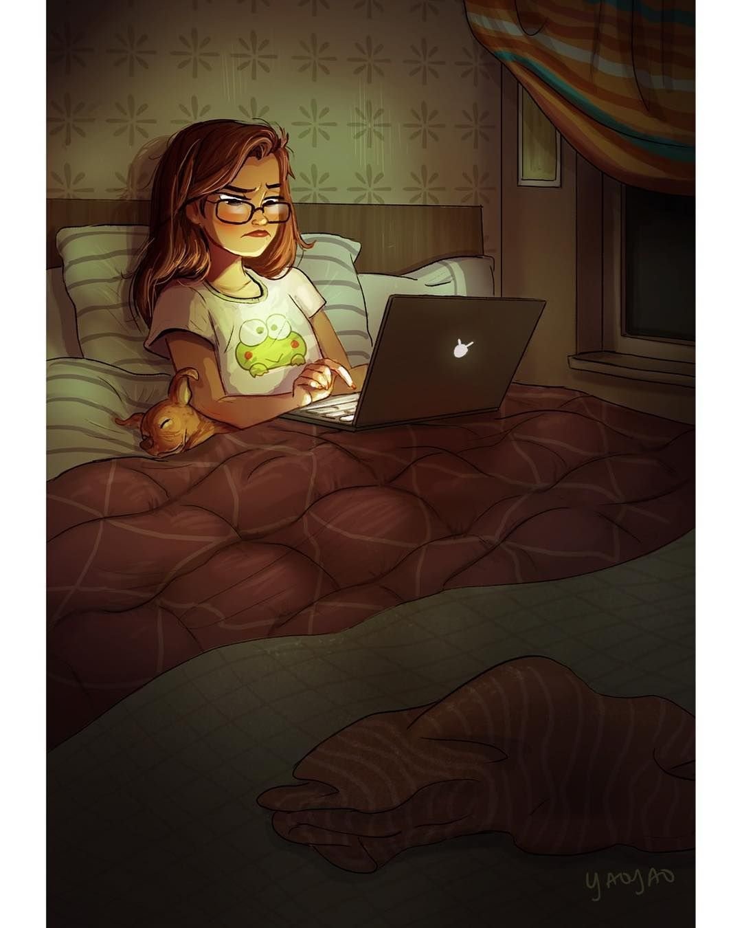 YAOYAO ma van as иллюстрации любовь