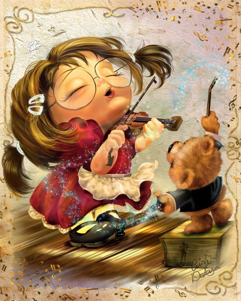 Уютные Рождественские иллюстрации