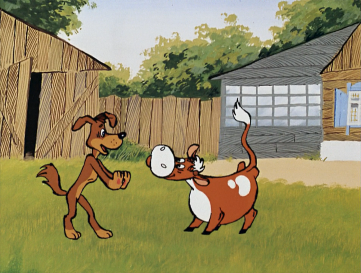 Трое из Простоквашино мультфильм