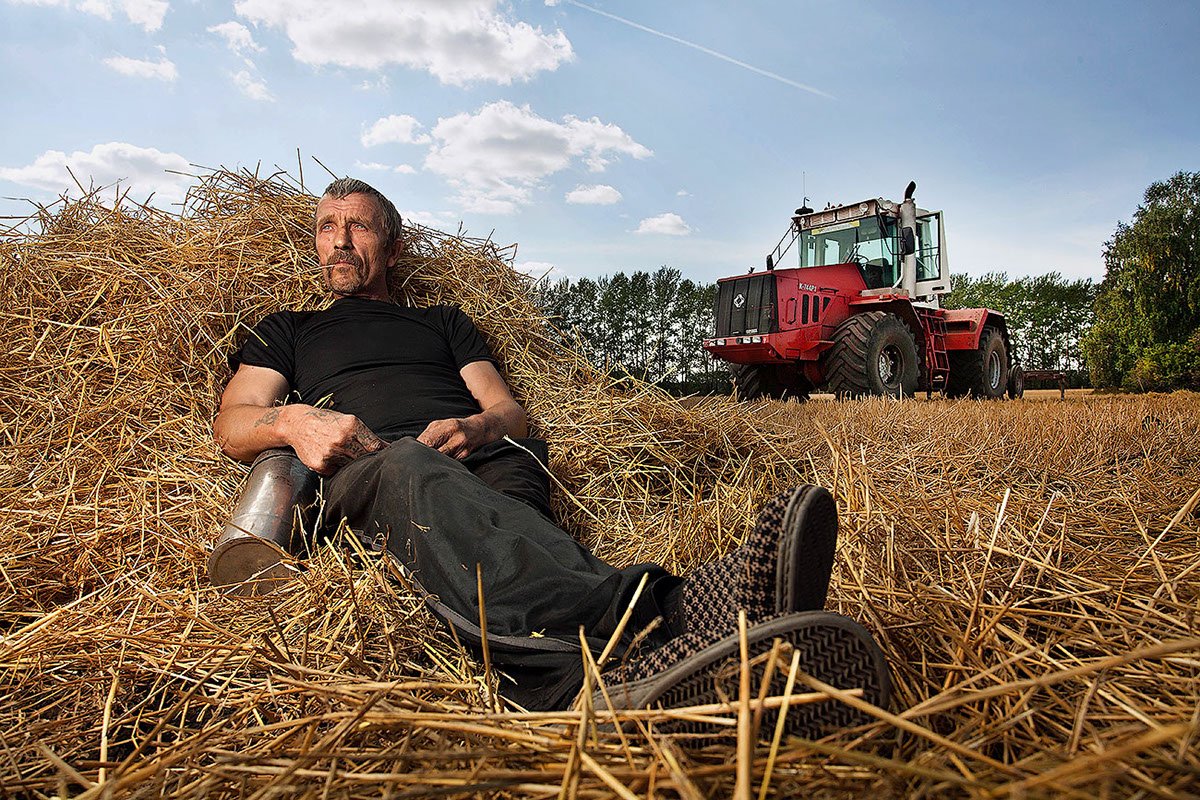 Трактор колхоз