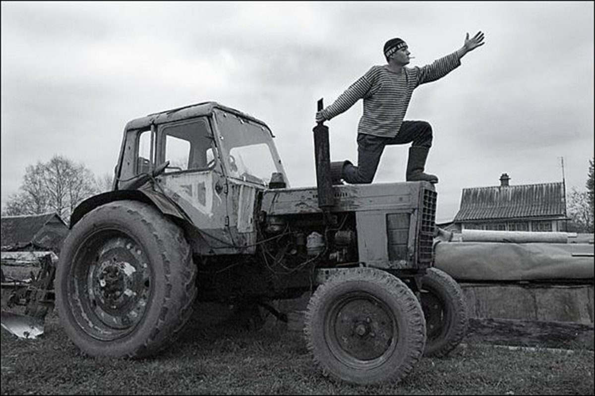 МТЗ 80 трактор смешной