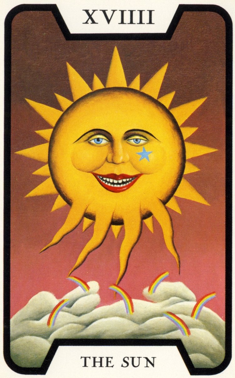 Карта Таро солнце