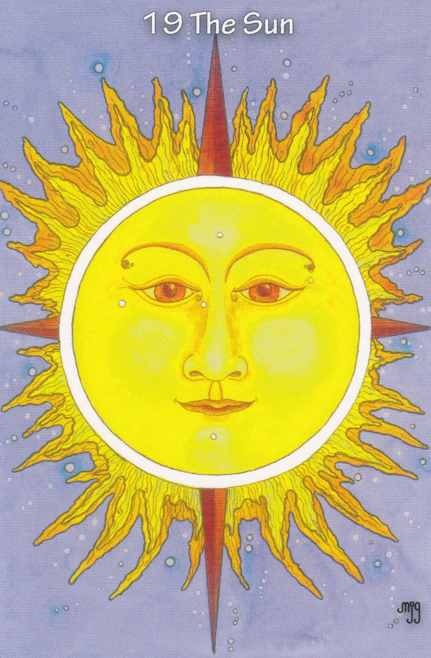 Таро солнце стена