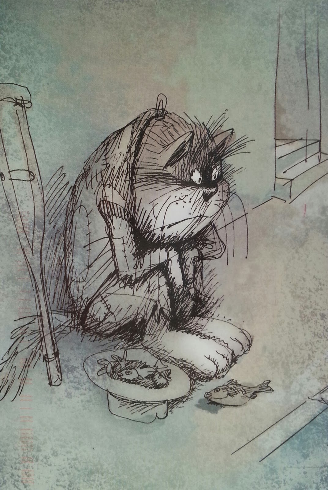 Несчастная кошка