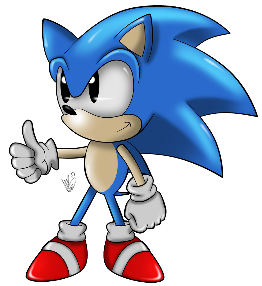 Sonic Running animation
