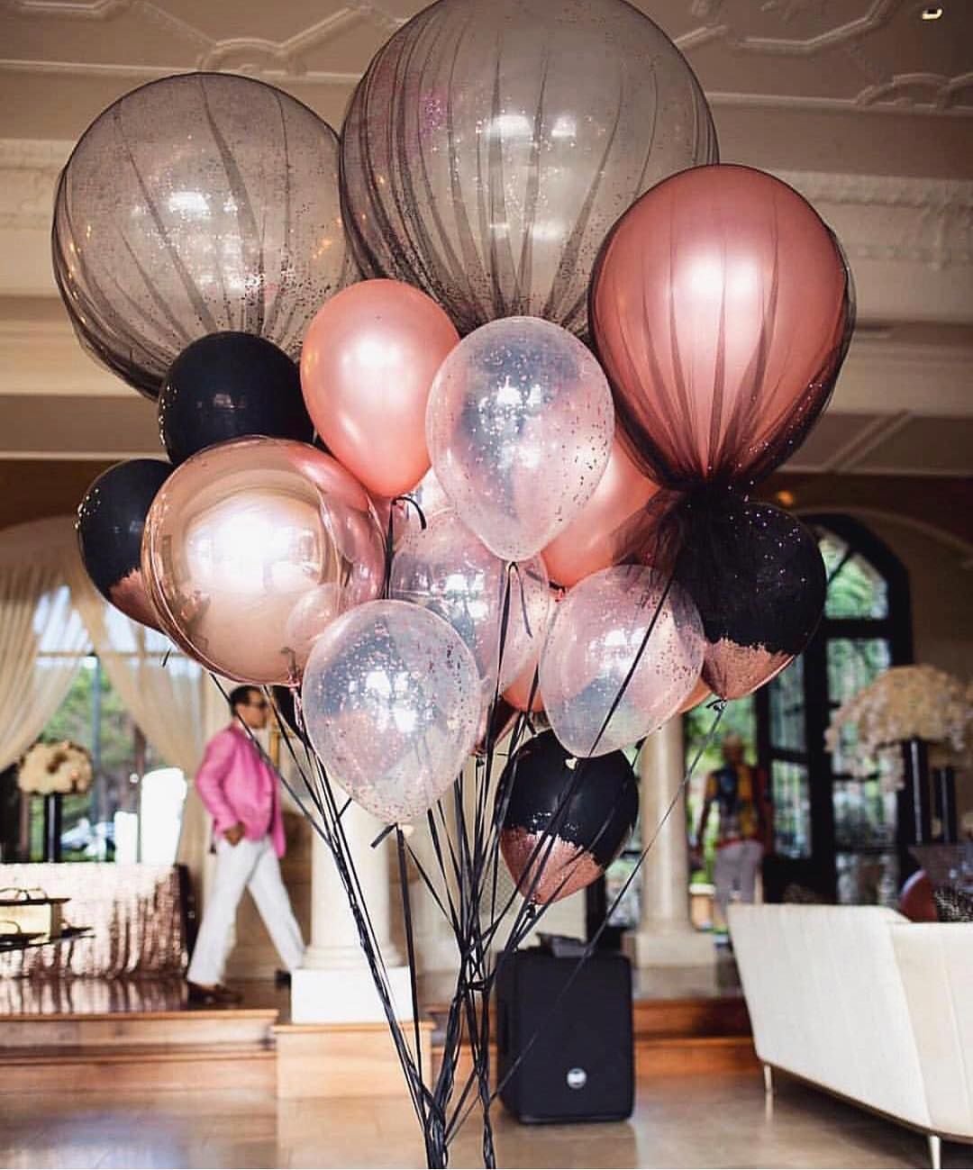 Стильные шары для девушки