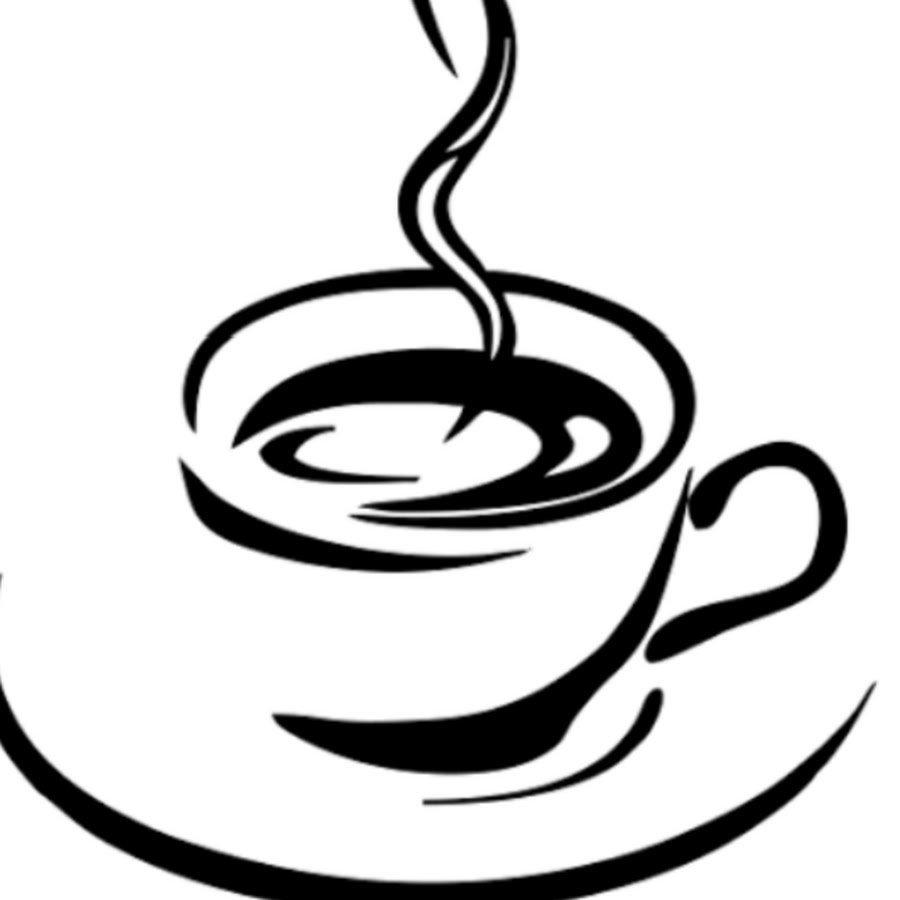 Чай кофе вектор на белом фоне