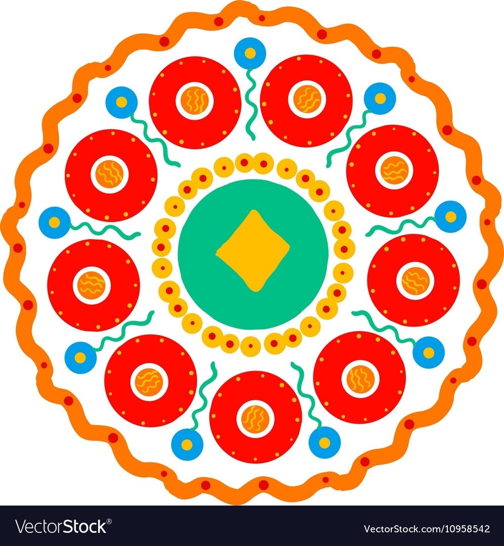 Дымковские узоры