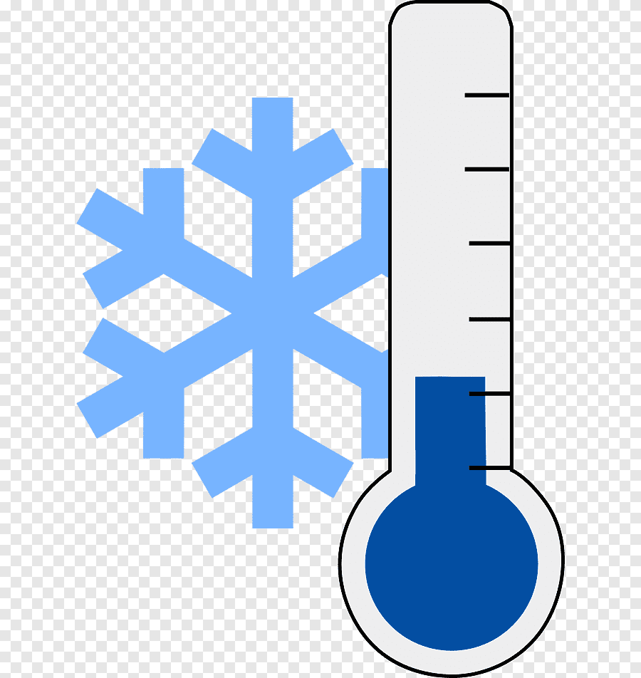 Снежинка и градусник