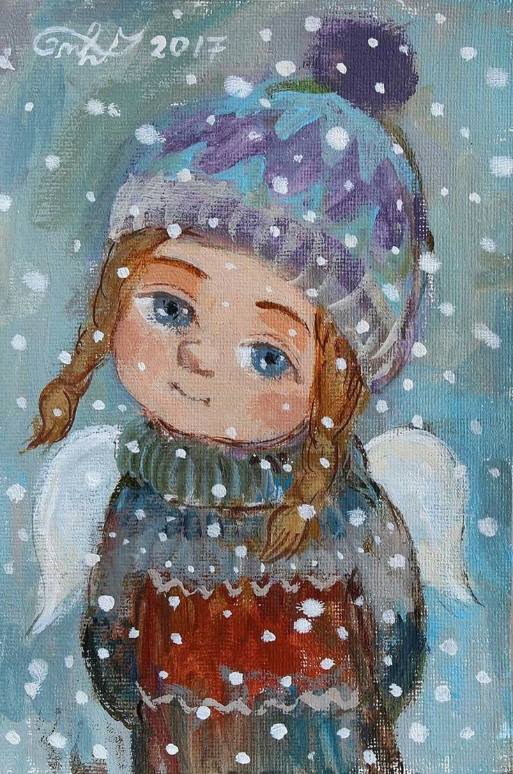 Ангел зимний Нино Чакветадзе