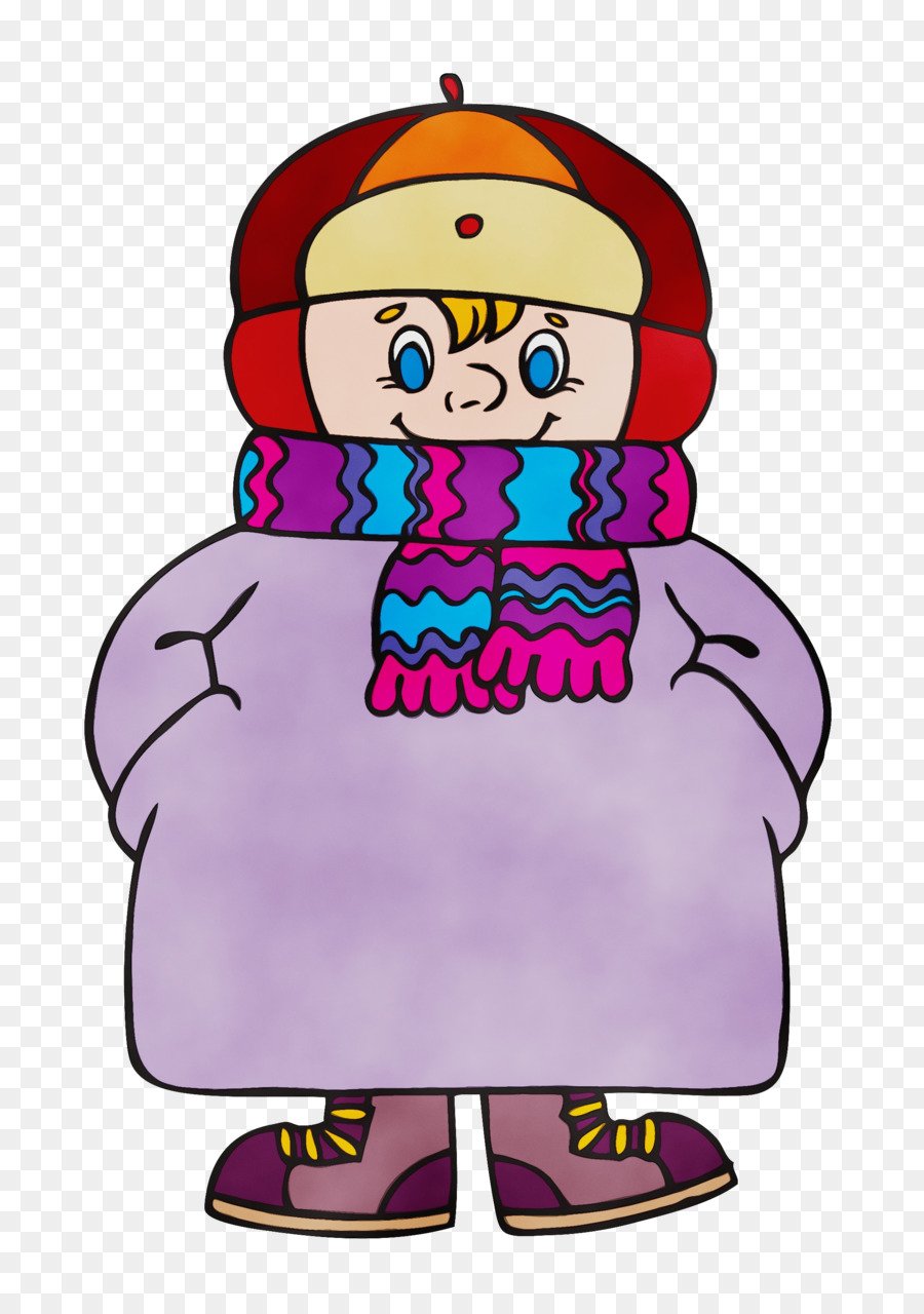 Зимняя одежда мультяшная