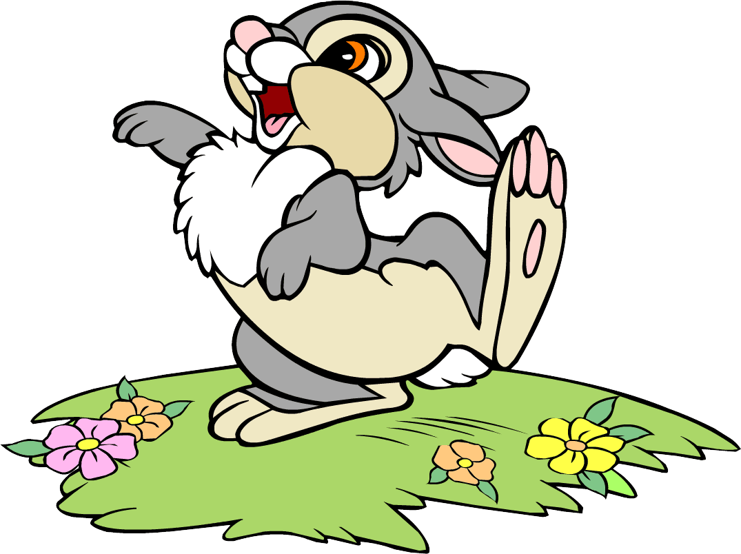 Заяц мультяшный