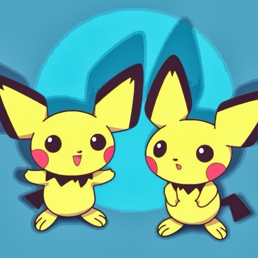 Рисунок Пикачу много