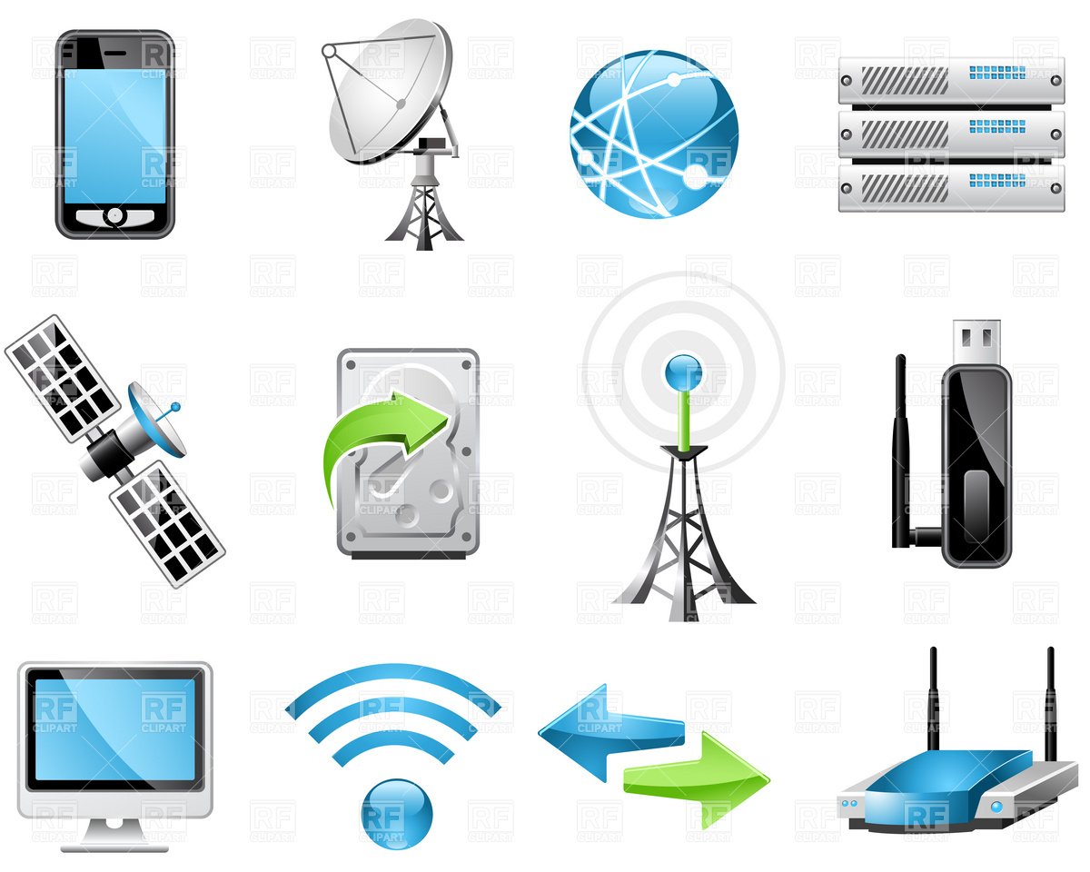 Телекоммуникации вектор