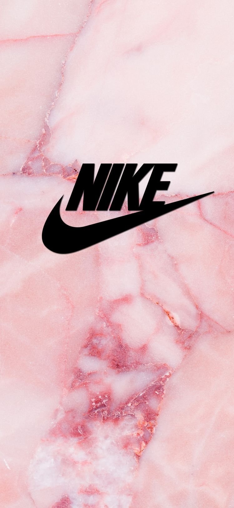 Nike на черном фоне