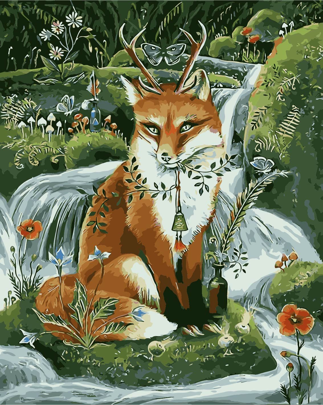 Иллюстрации Janie Olsen лиса