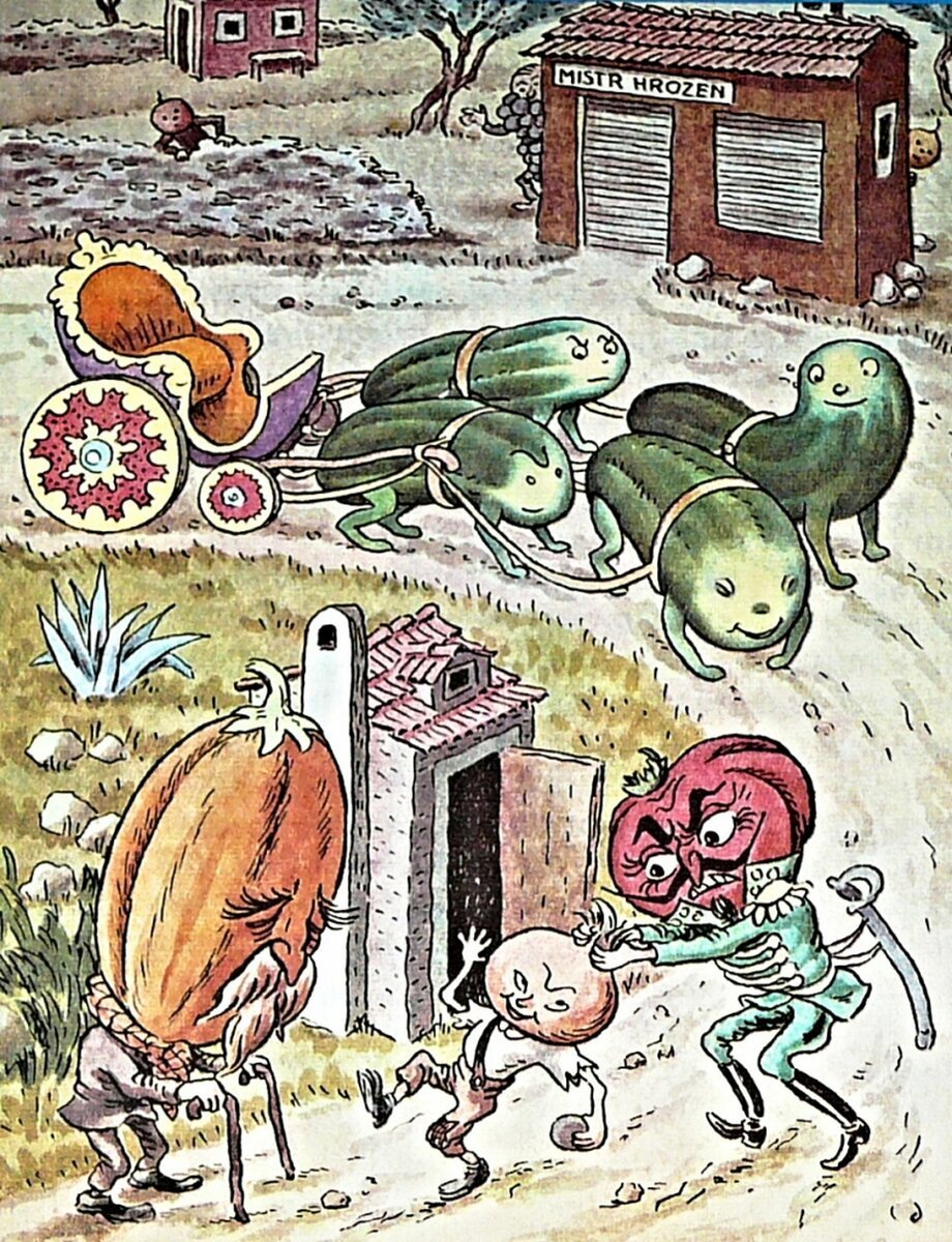 Приключения Чиполлино мультфильм