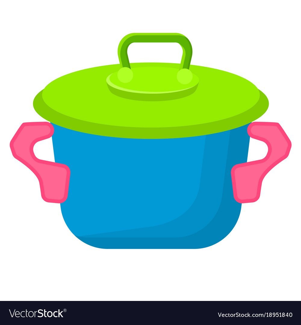 Кастрюля для рисования детям