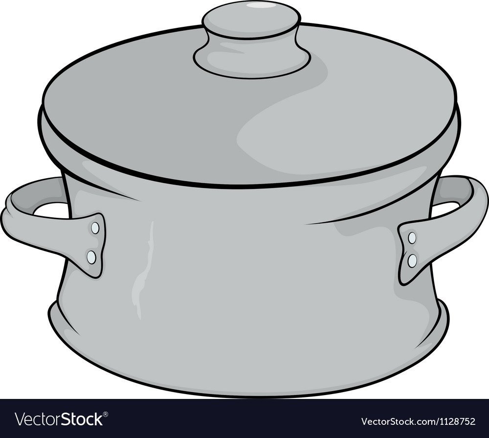 Рисование кастрюля