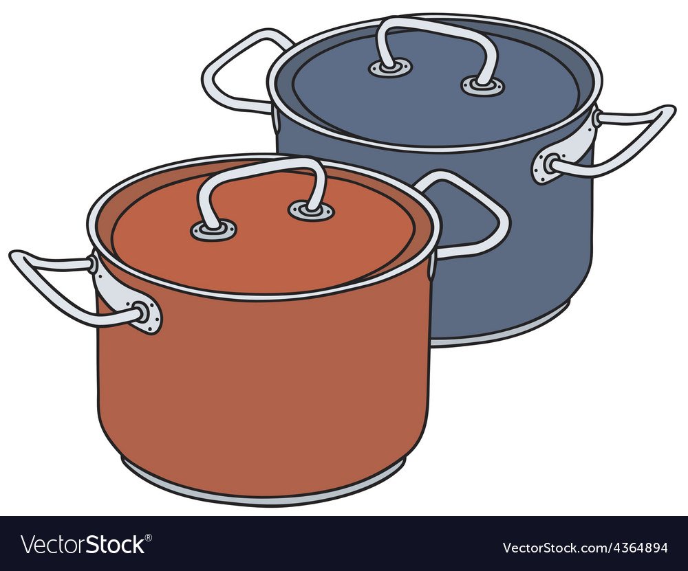 Кастрюля контур