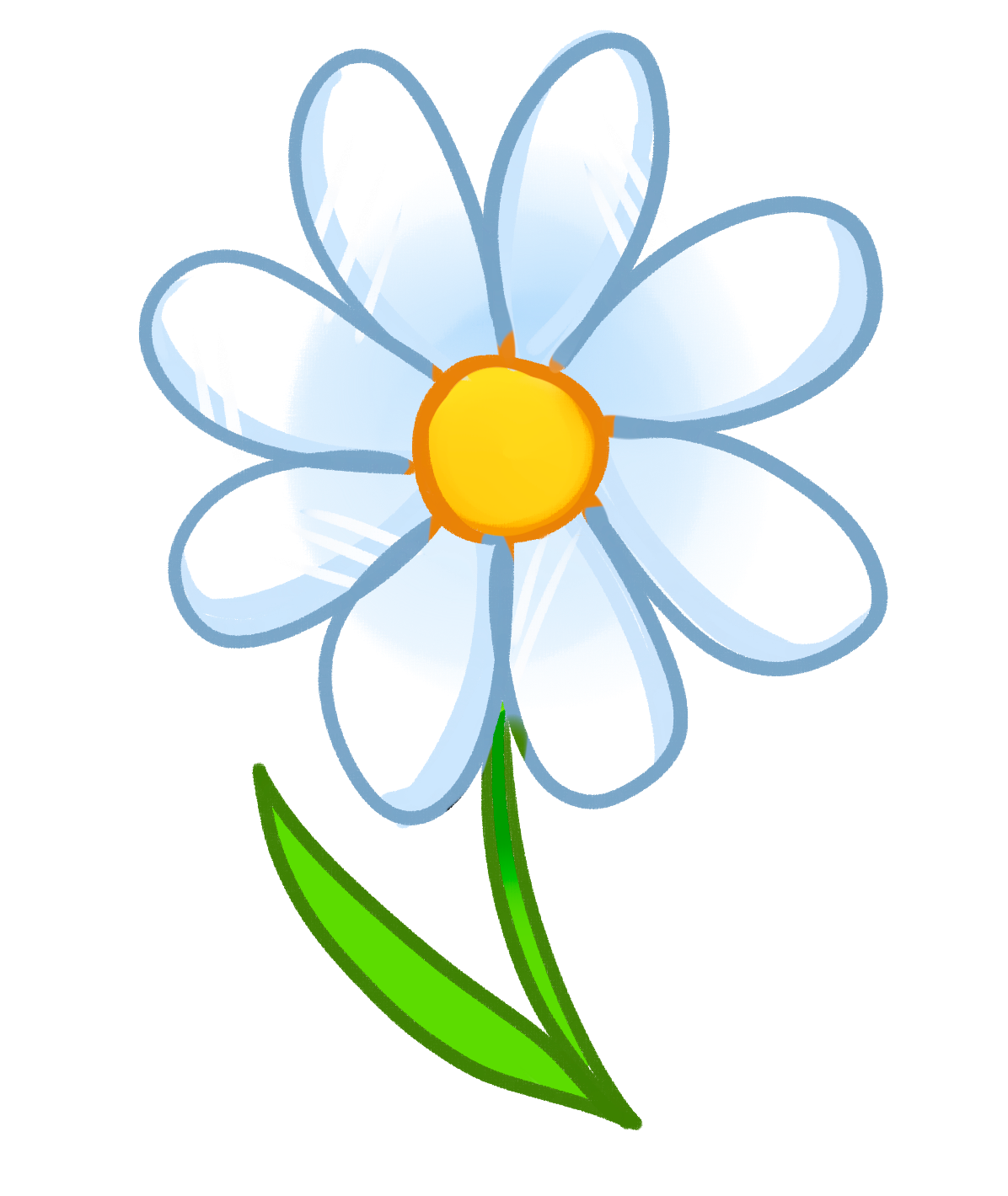 Ромашка рисунок