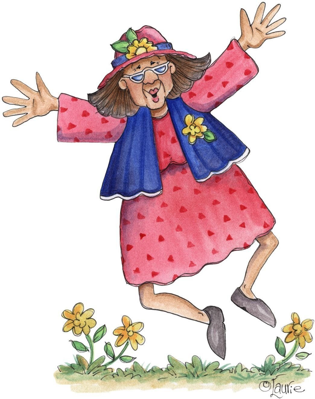 Веселые бабушки