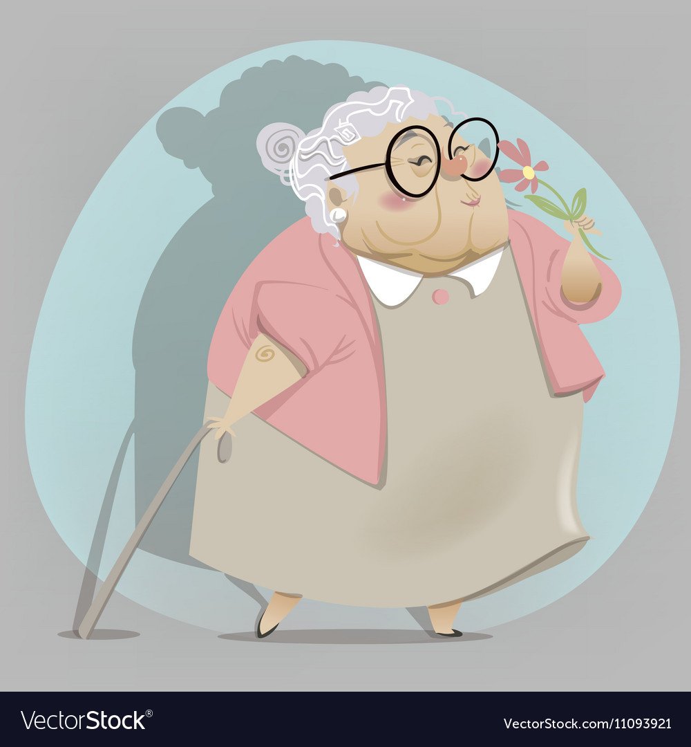 Плакат для бабушки