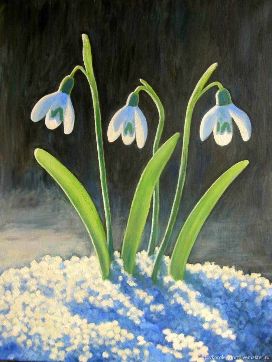 Подснежник для детей