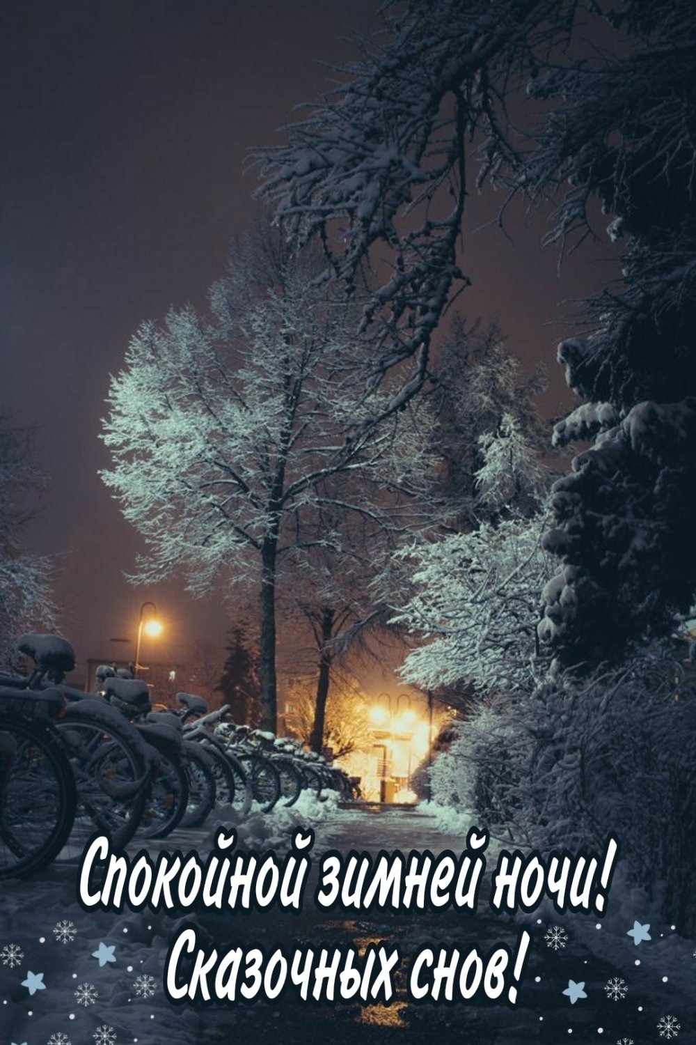 Снежный вечер